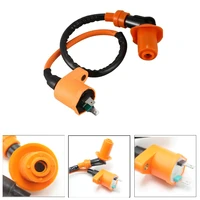 racing performance cdi ignition coil spark plug fit gy6 150cc 125cc 50cc weq ignition spark plug 6pin