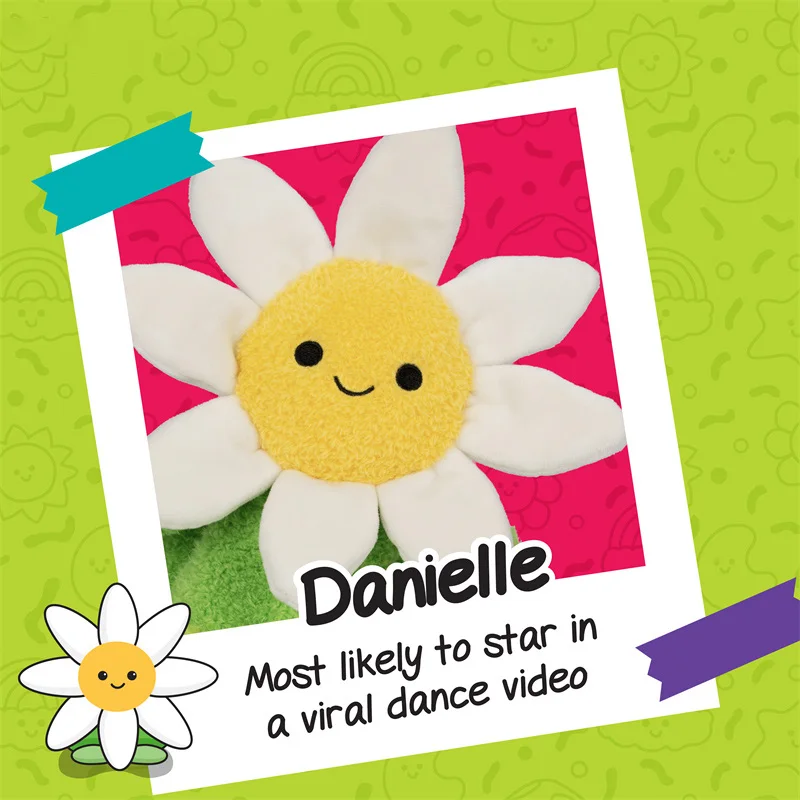 Jazwares BumBumz GardenBumz Series 7 5-дюймовые мягкие плюшевые игрушки Салливан Улитка Девушка