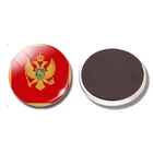 Montenegro Национальный флаг 30 мм магнит на холодильник Montenegro стеклянный кабошон, магнитные наклейки на холодильник держатель для банкнот домашний декор