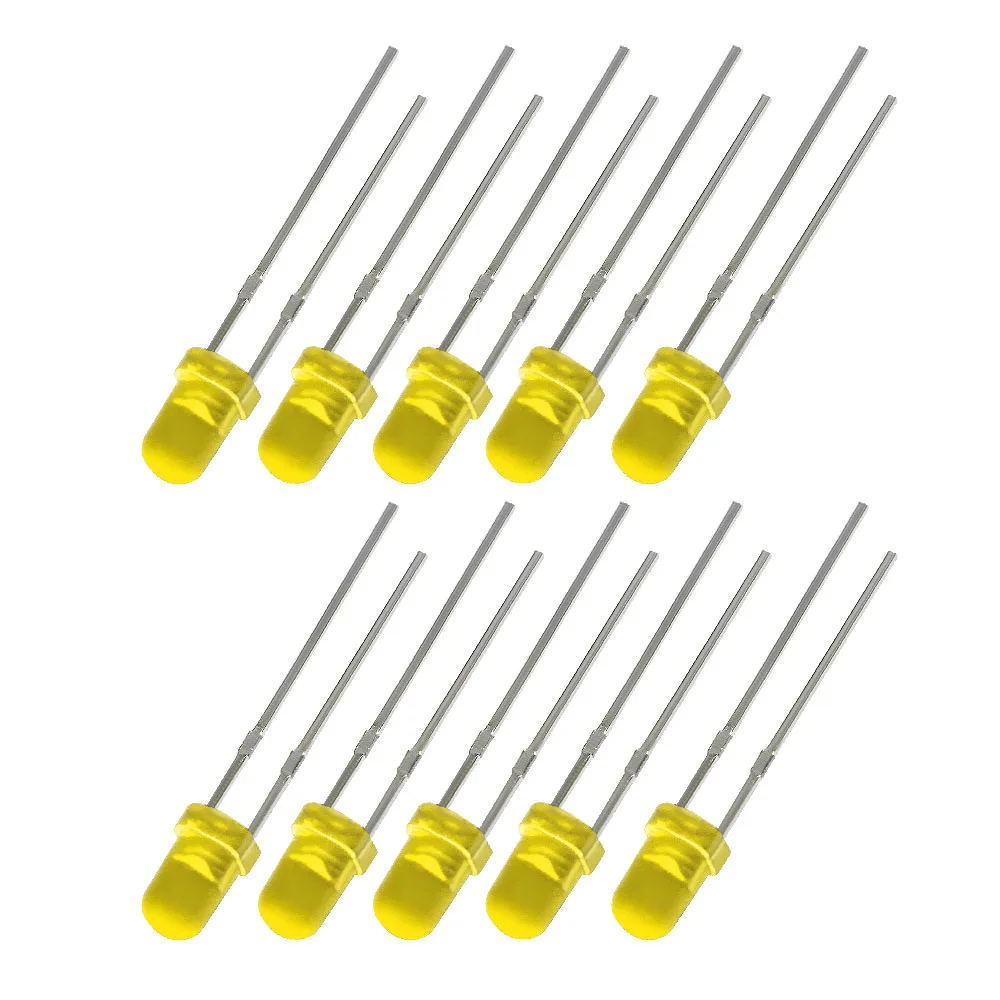 

500PCS LED Diode 3MM Super Bright White Red Yellow Blue Green Led Lights Diodes