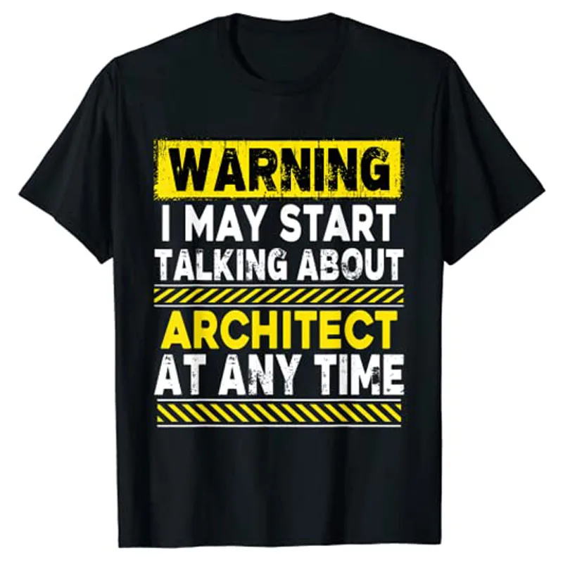 

Может начать говорить об архитектуре, смешная футболка с архитектурным дизайном, печать букв, цитата, графическая футболка, топ с коротким рукавом, подарок