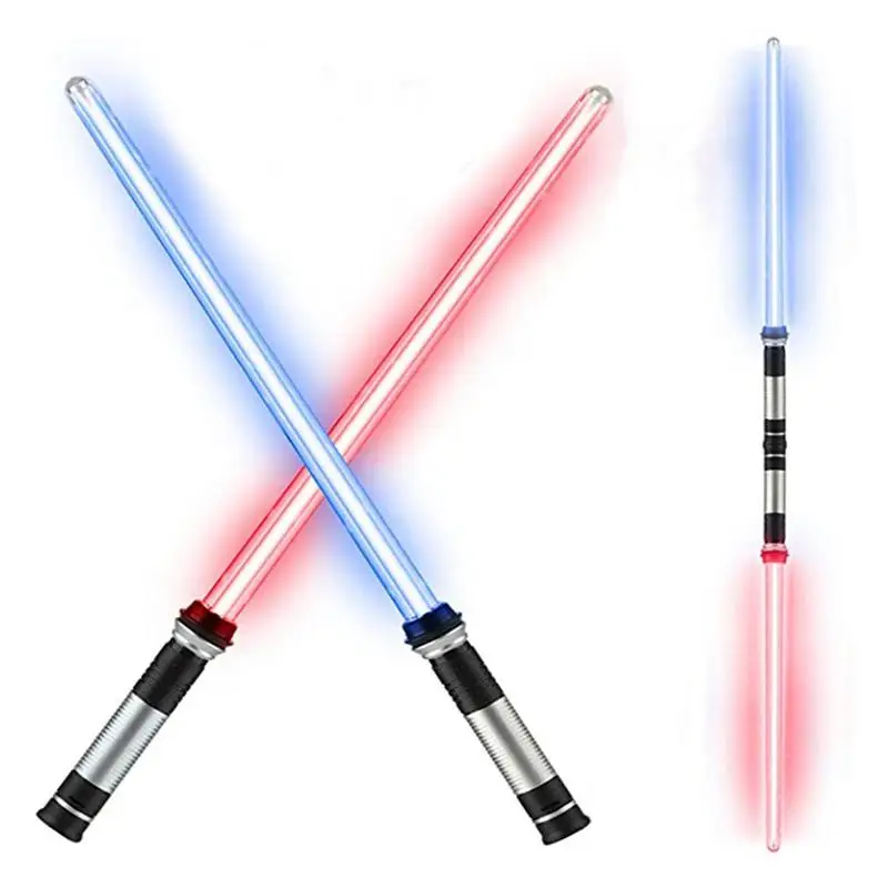 

Lightsaber Hilt For Heavy Dueling 7 Color LED Change Volume Force Sound And Luminous Light Flashing Lightstick Glow In The Dark
