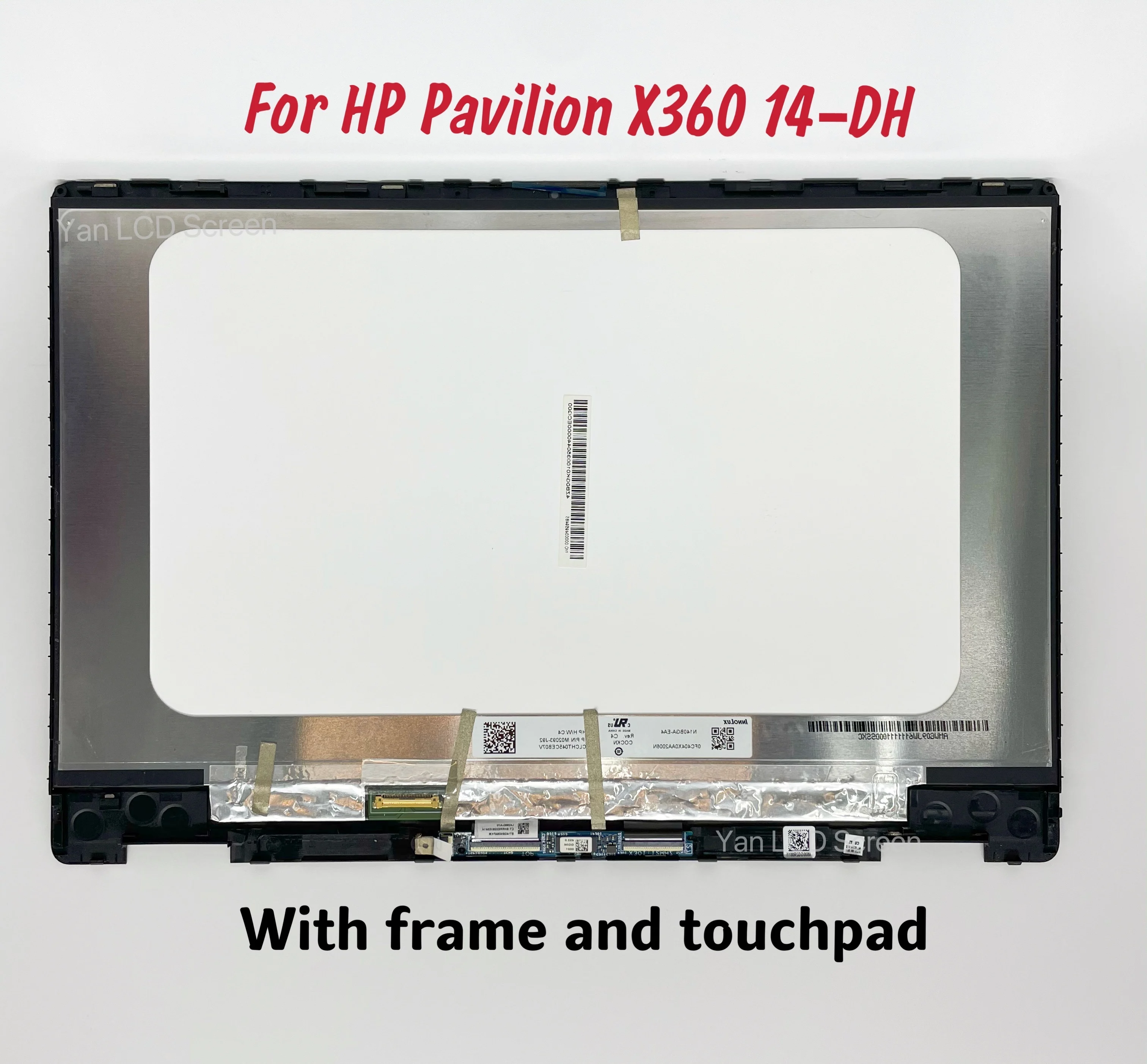 Сенсорный экран для ноутбука HP Pavilion x360 14-DH 14-dh0706nz дигитайзер ЖК-дисплей в сборе с