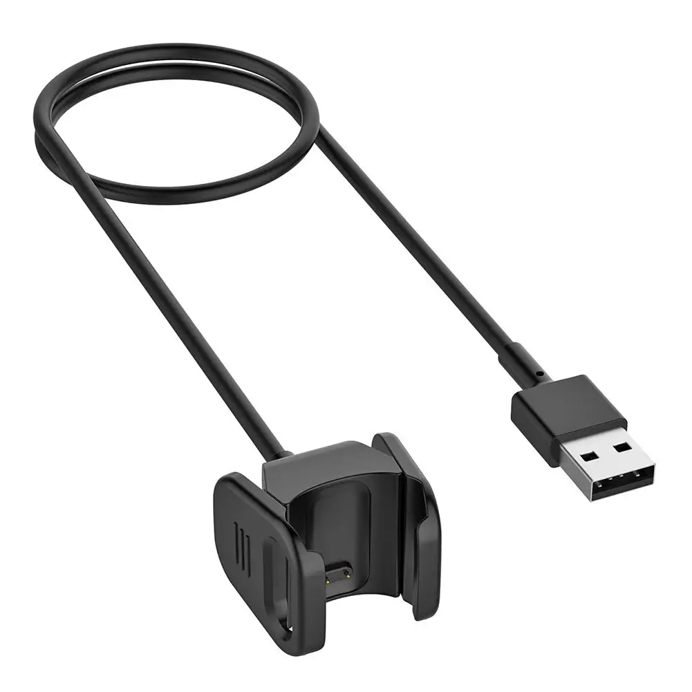 

55cm Replaceable USB Charger Dock Adapter Charging Cable Wire Cord for Fitbit Charge 3 Smart Bracelet