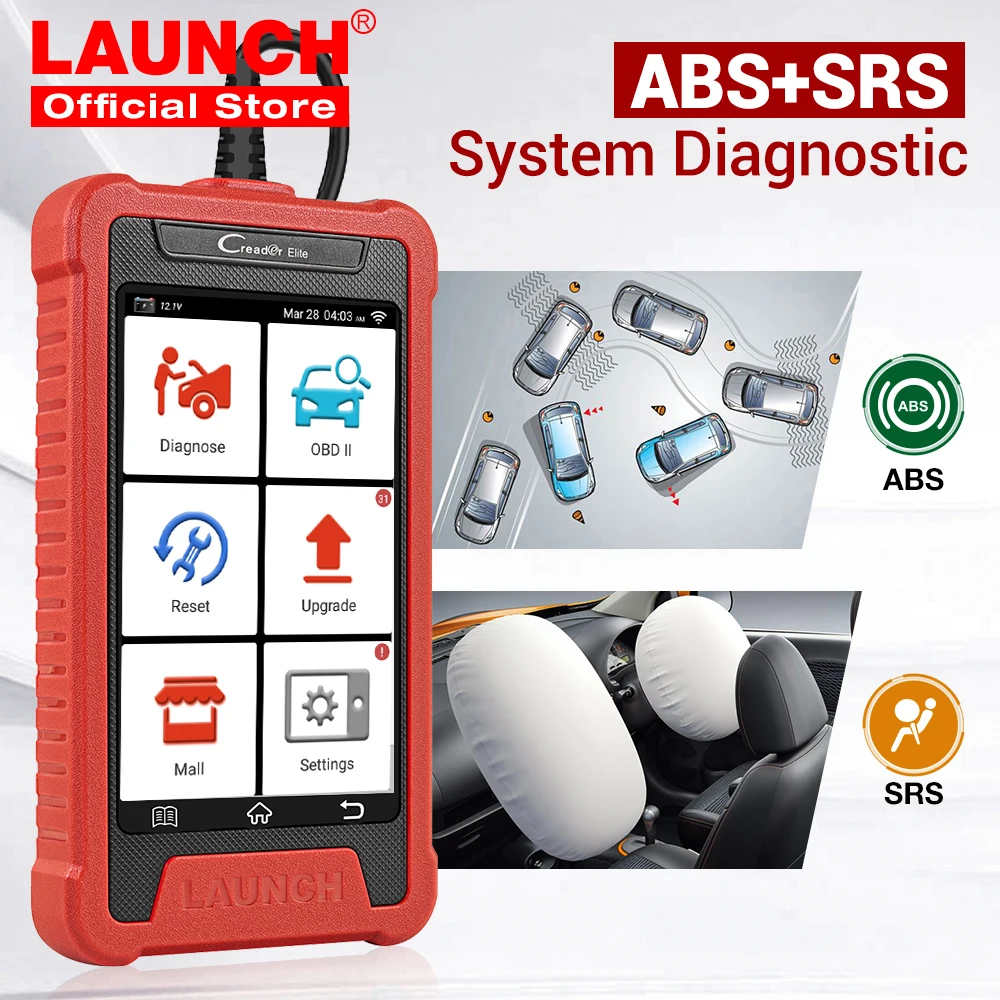 Автомобильный диагностический сканер LAUNCH X431 CRE200 OBD2 диагностические инструменты