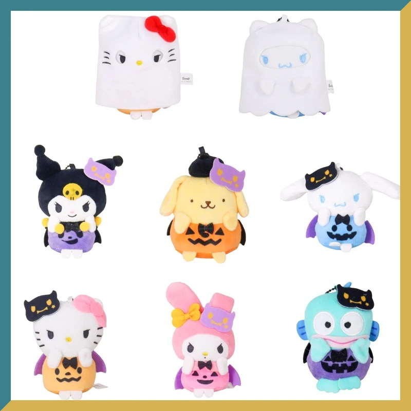 

Sanrio Хэллоуин демон Kuromi Мелодия КТ плюшевая кукла кулон аниме милое украшение кулон брелок Лучший подарок на день рождения