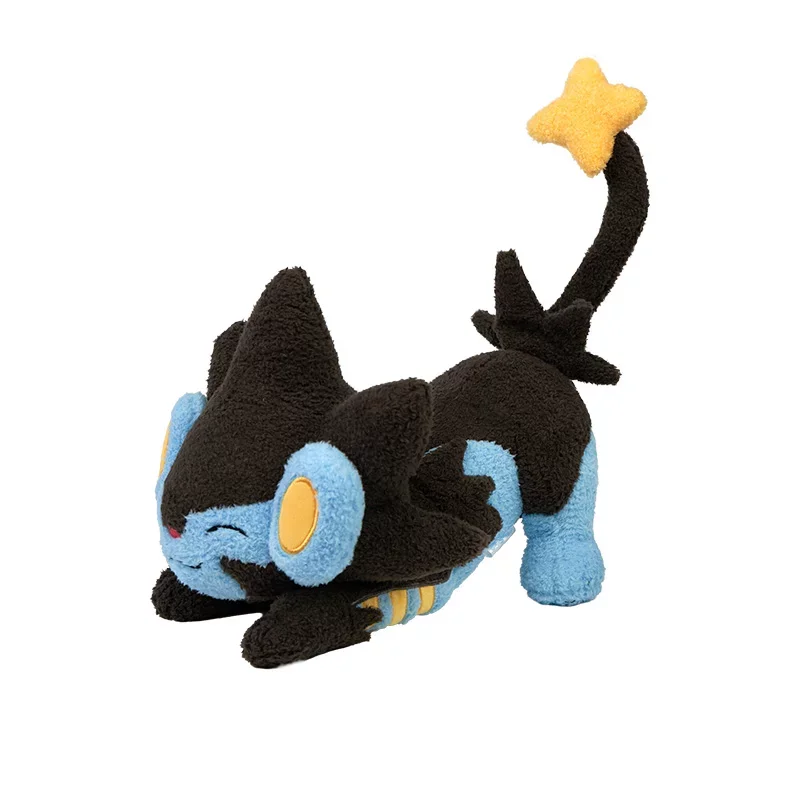 Фото Оригинальный плюшевый брелок-игрушка из серии Pokémon Stretching: Райку, Люксрей, Иви, Спригатито. Украшение, игрушка, подарок на день рождения. №5