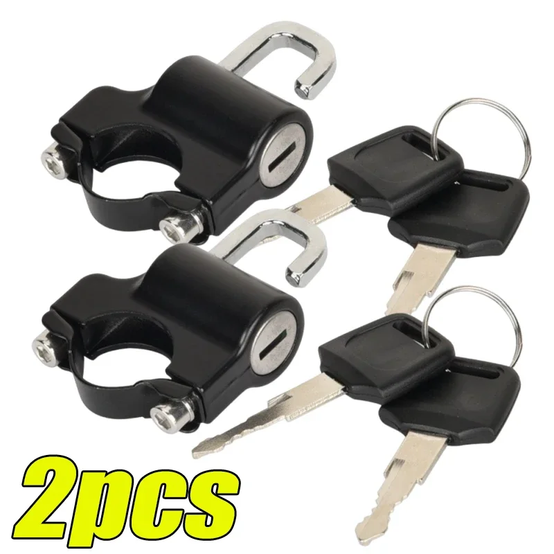 

1/2 компл. нейтральный замок для шлема, фиксированный противоугонный безопасный артефакт, аккумулятор, мотоциклетный трос, замок для шляпы, замок с крючком