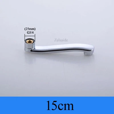 

18/20/22/25/30/35/40 см удлинительная труба для кухонного смесителя из нержавеющей стали, выходная трубка для смесителя для раковины