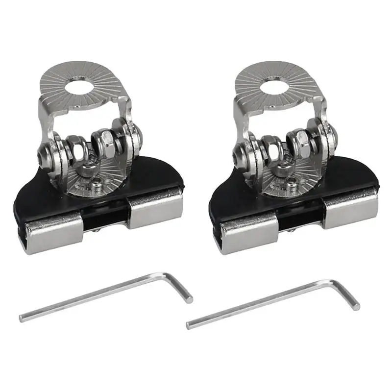 

LED Light Bar Mounting Bracket 304 Adjustable Pillar Hood Bracket Kit No Need Drilling Durable & Long-Lasting Suitable For