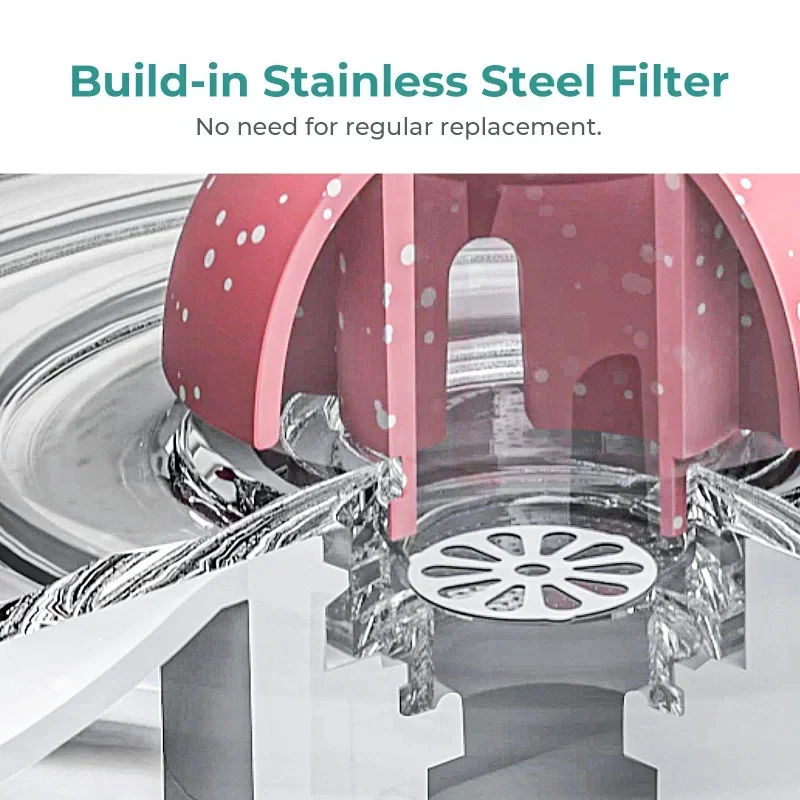 Автоматические домашние фонтаны с гравитацией неэлектрические видимые уровень