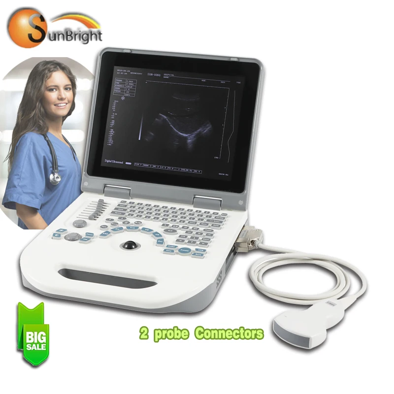 

Cheap Ecograph Laptop notebook price veterinary ultrasound machine SUN-806G