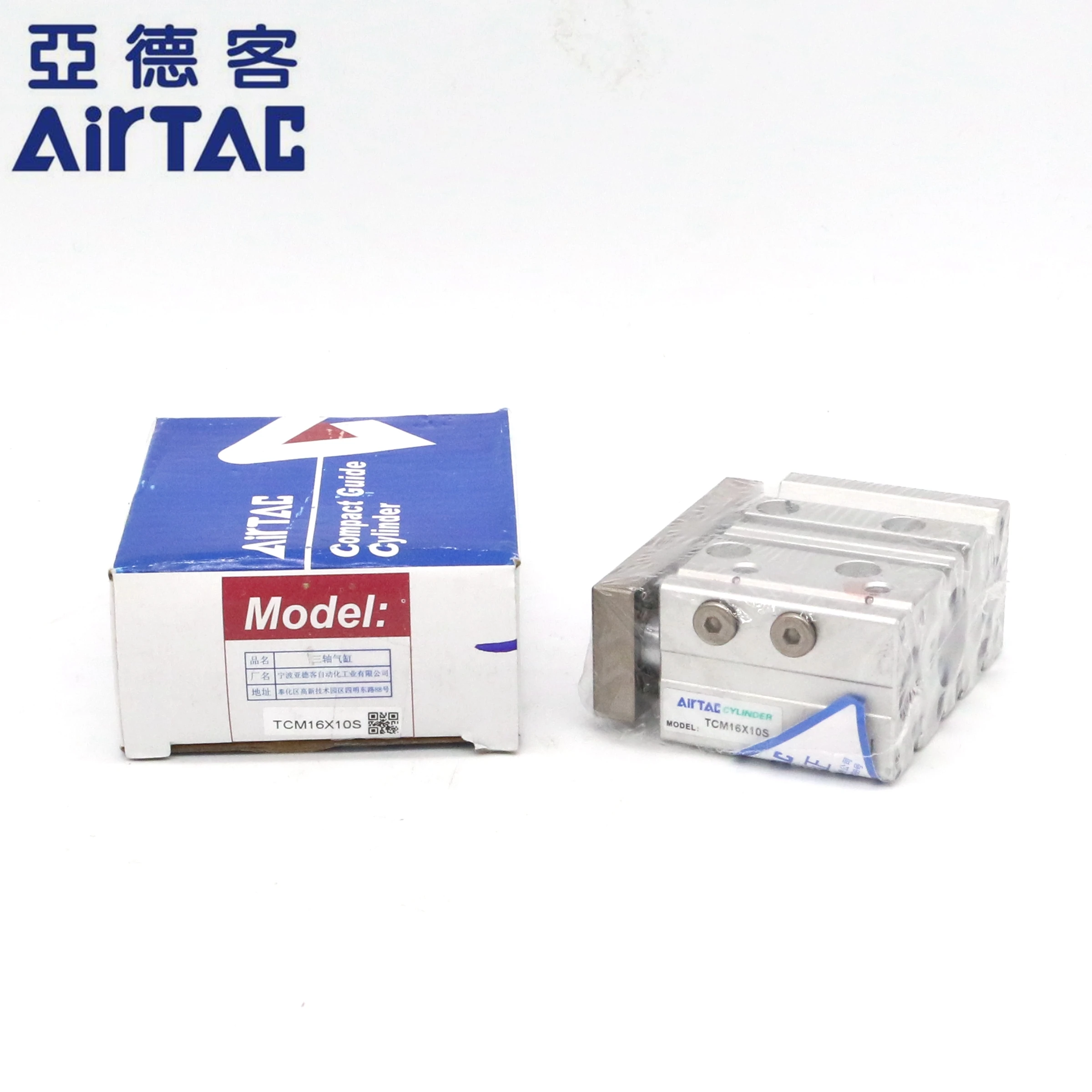 AirTAC Трехосевой цилиндр направляющей штока TCM16X10X20X30X40X50X60X70X75S TCM16 TCM