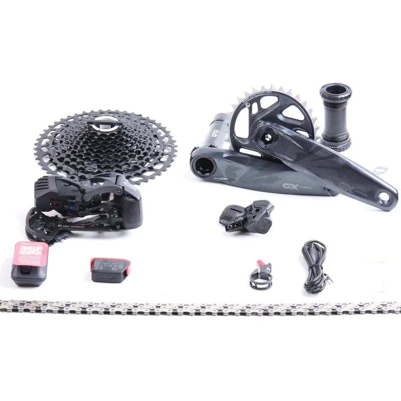 

SRAM GX EAGLE AXS 1x12 Speed DUB Electronic Wireless Derailleur Groupset 11-50T Cassett Boost Crankset Bike Kit Bicycle Part