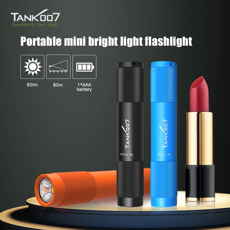 

TANK007 TK701A мини-фонарик
