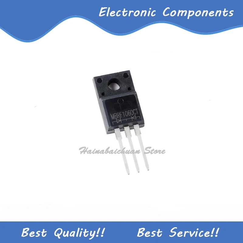 

10 шт./лот MBRF1060CT TO-220 новая и оригинальная фотография