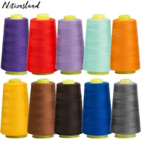 3000 yard 402 polyester sewing thread spools multicolor quilting thread embroidery threads 13 color sewing machine thread