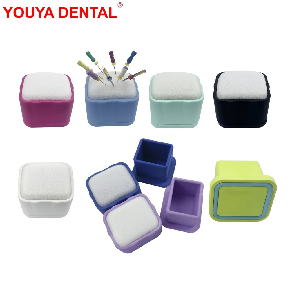 Новая Стоматологическая стойка для чистки эндонтических пилок пенопластовый