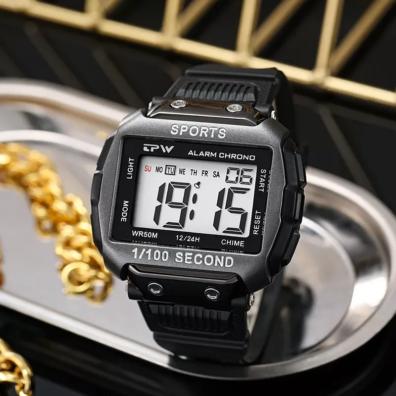 

Fashion Big Digital Sports Mens Watches SKMEI Brand Multifunction Alarm Chrono LED Waterproof Clock Male Reloj Hombre Relogio