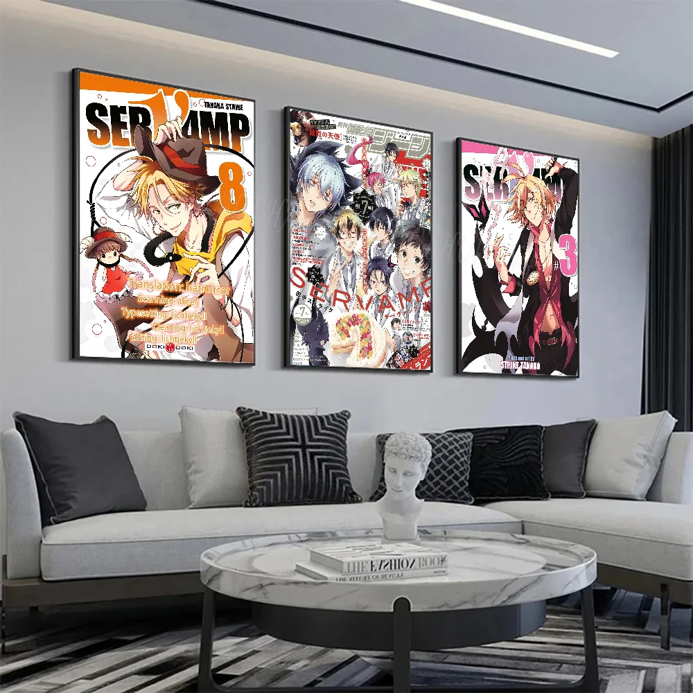 Servamp Anime Poster Wall Art Home Decor Room Digital Painting Living Restaurant Kitchen