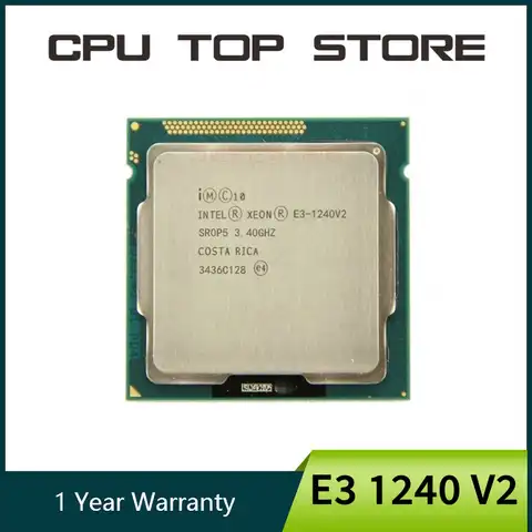 Процессор Intel Xeon E3 1240 V2 8M кэш 3,40 ГГц SR0P5 LGA 1155 E3 1240-V2