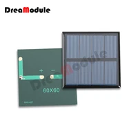 single crystal solar epoxy board 6060mm 2v 150ma solar diy motor toys solar lawn light pet power generation epoxy board