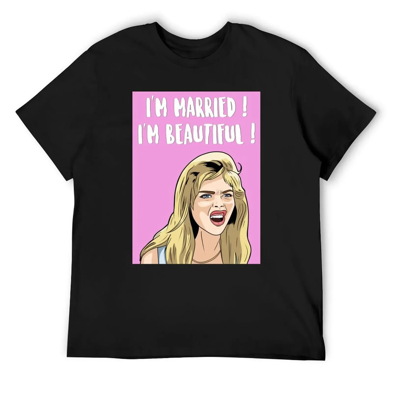 Я замужем! красиво! - Tania Degano Wedding Muriel (1994 Film) Футболка кавайная одежда облегающие