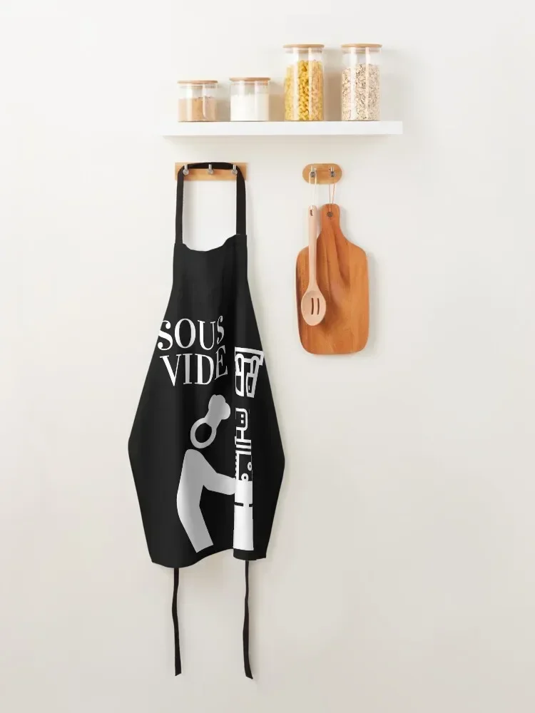 Фартук с рисунком шеф-повара Sous Vide кухонная одежда униформа официанта фартук