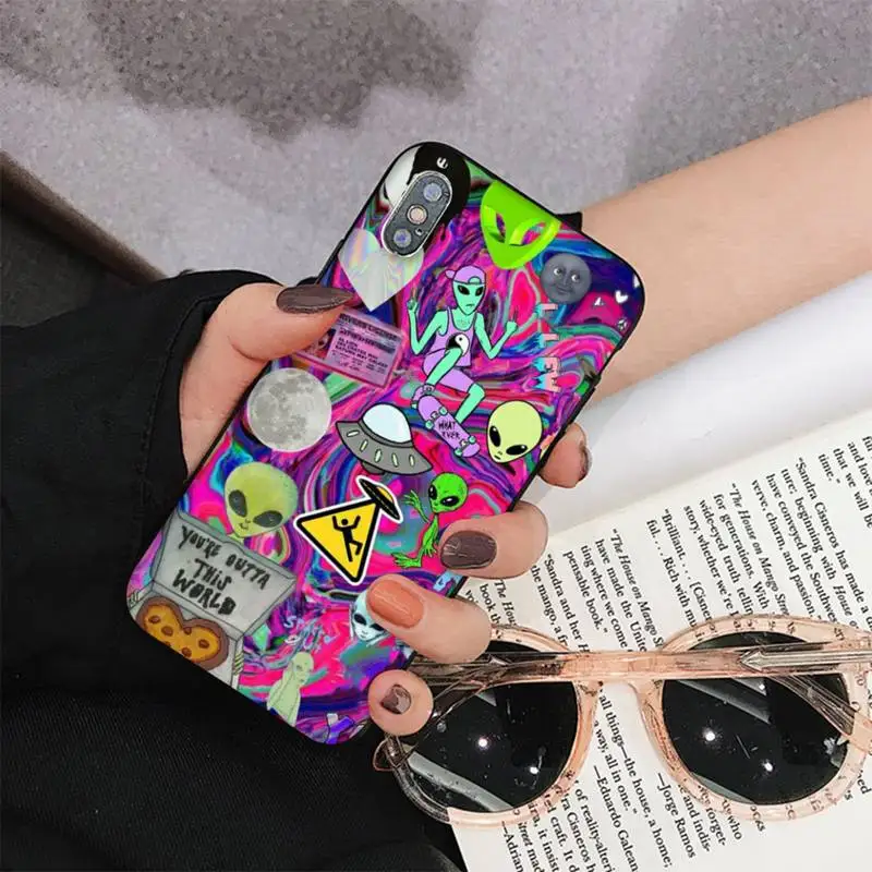 Крутой чехол Alien для телефона iPhone 11 12 13 Mini Pro Max 8 7 6 6S Plus X 5 S SE 2020 XR XS 10 - купить по