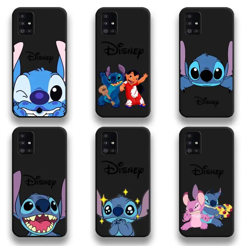 

cute cartoon stitch Phone Case For Samsung Galaxy A52 A21S A02S A12 A31 A81 A10 A20E A30 A40 A50 A70 A80 A71 A51 5G