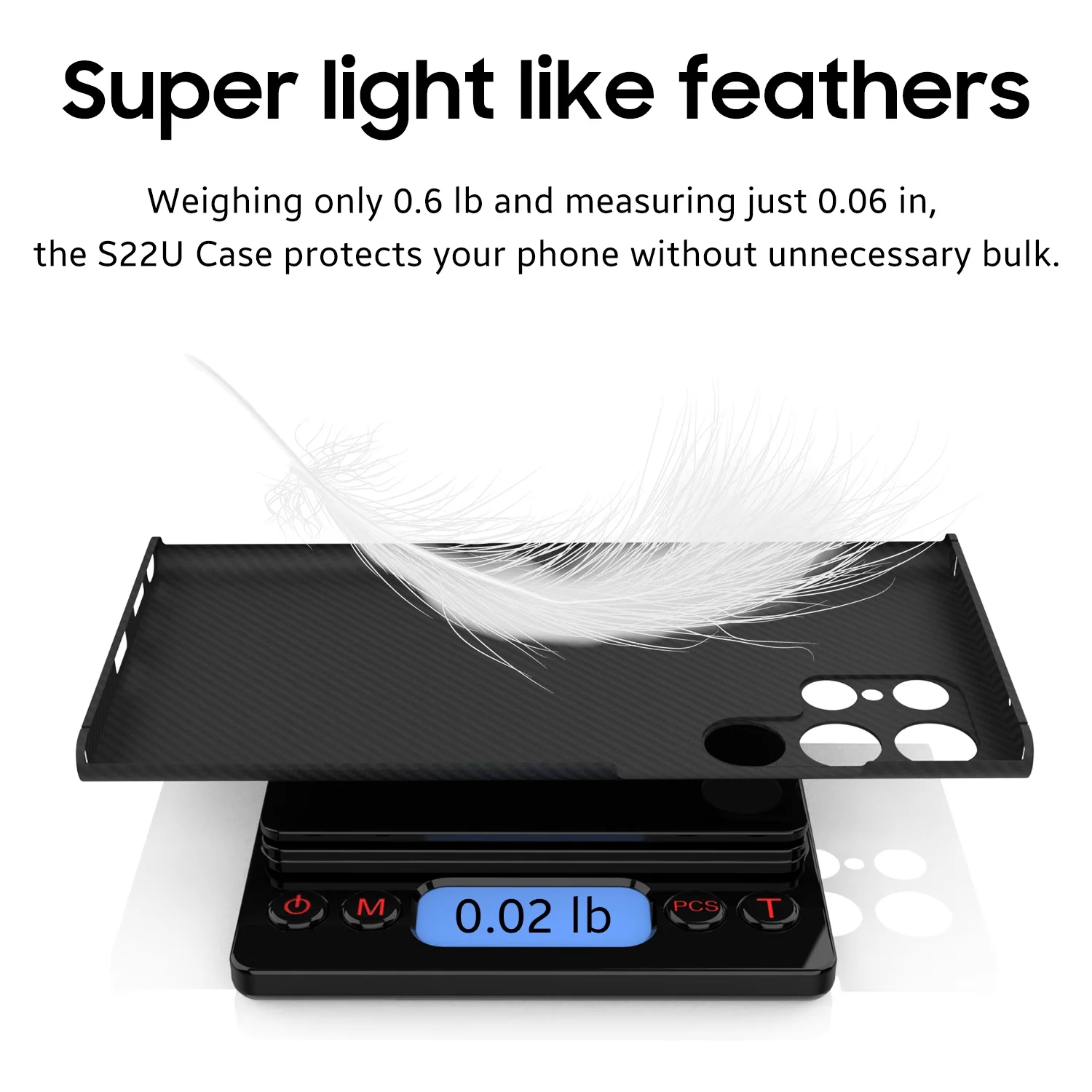 Чехол из натурального чистого углеродного волокна для SAMSUNG Galaxy S23 S24 Ультратонкий