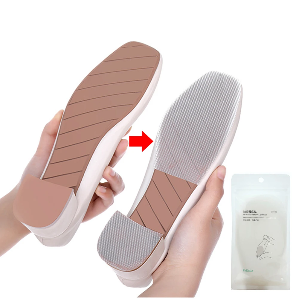 Outsole Insoles for Shoes Repair High Heels Sandals Non-Slip Rubber Sole Replacement Patch Wear-resistant Shoe Sole Stickers