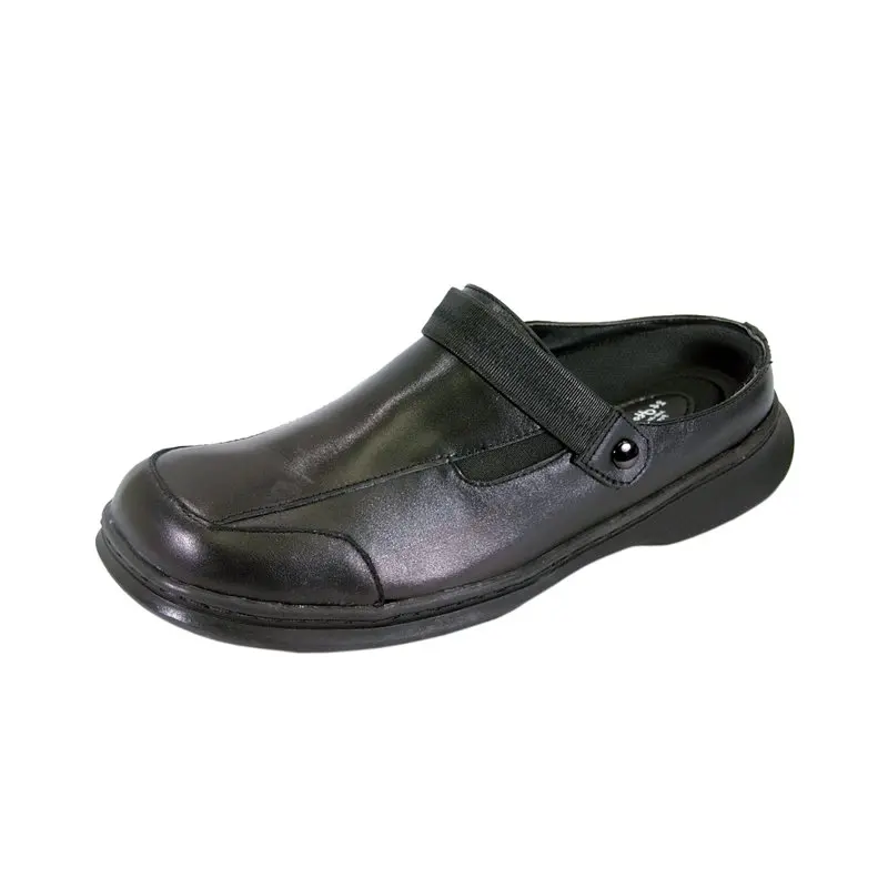 

Clara Wide Width Professional Sleek Clog BLACK 7