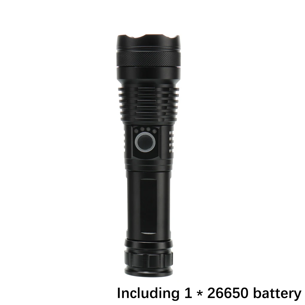 

Flashlight Top Battery P50 Lamp Camping Working USB Charging Tactical Torch Powerful Bright Multi-purpose Search Type 1