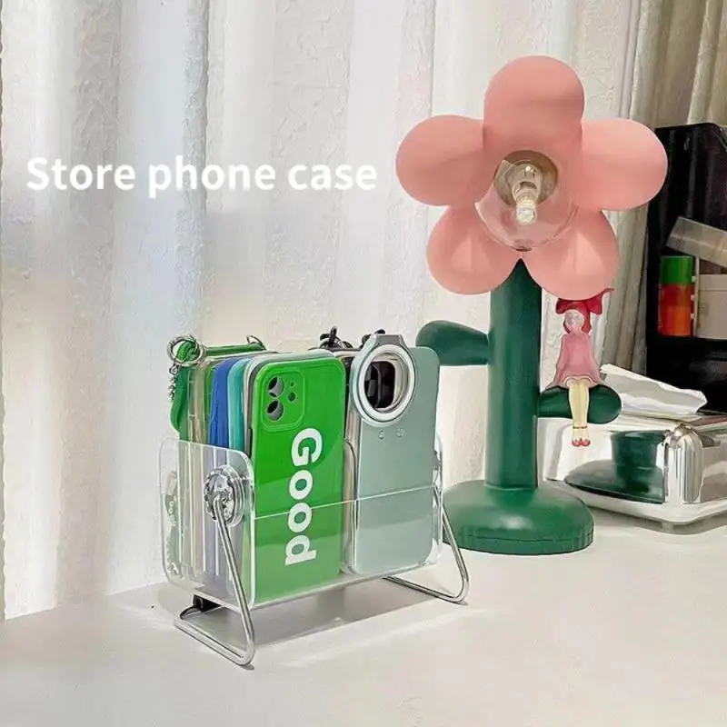 

Easy Cleaning Desktop Storage Box Remote Control Environmentally Friendly Drawer Container Adjustable Large Capacity Transparent
