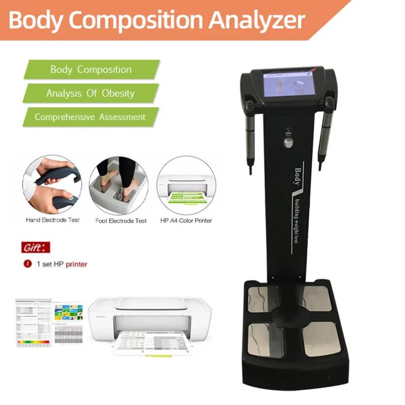 

Skin Diagnosis Inbody Body Health Analyzer Composition Obesity Analysis Height Weight Measurement Machine With Color Wireless Mu