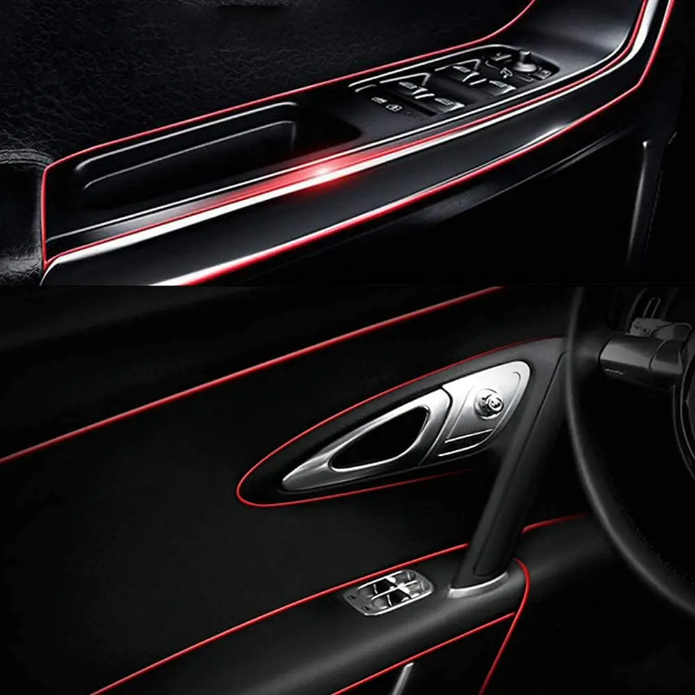 Декоративная линия интерьера автомобиля Обшивка двери центральная консоль