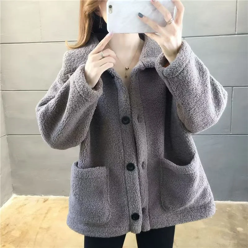 Свитер для отдыха на шерстяной подкладке женский осенне-зимний свитер в западном