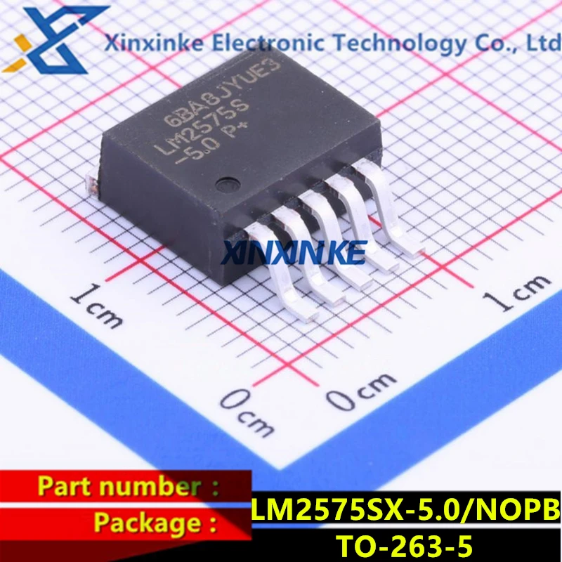 

LM2575SX-5.0/NOPB TO-263-5 LM2575S-5.0 Switching Voltage Regulators 1A STEP-DOWN VLTG REG Brand New Original