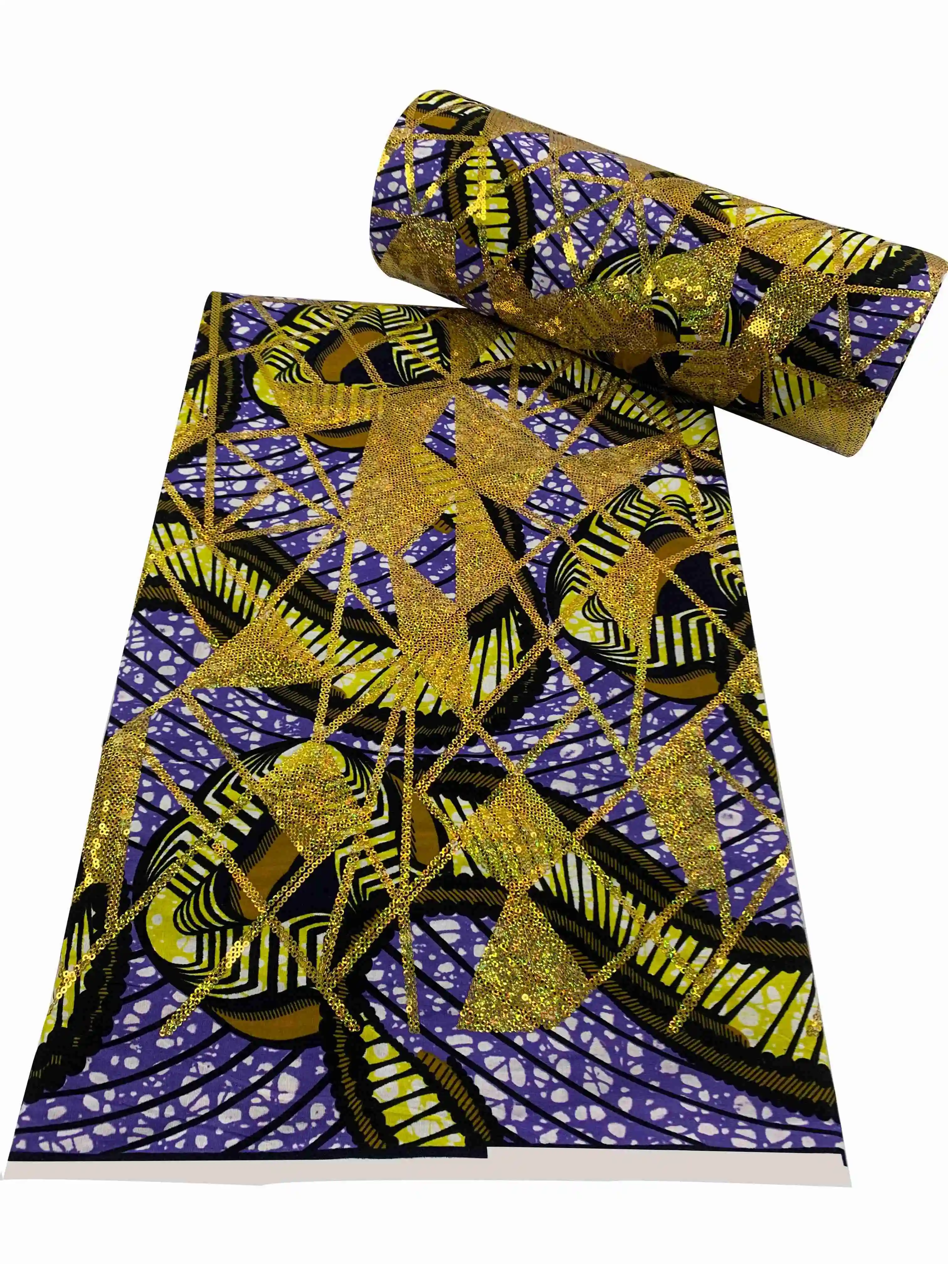 

Новинка, Лидер продаж, блестки, воск, стандартная нигерийская анкарская ткань, высококачественная ткань для шитья, новинка, лидер продаж, Afric