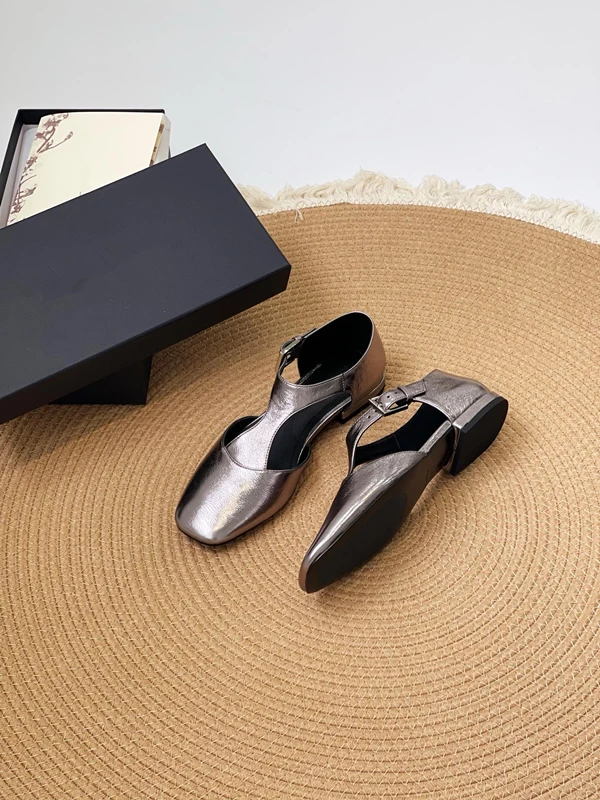 Сандалии Maxdutti женские натуральная кожа винтажные минималистичные Туфли Мэри