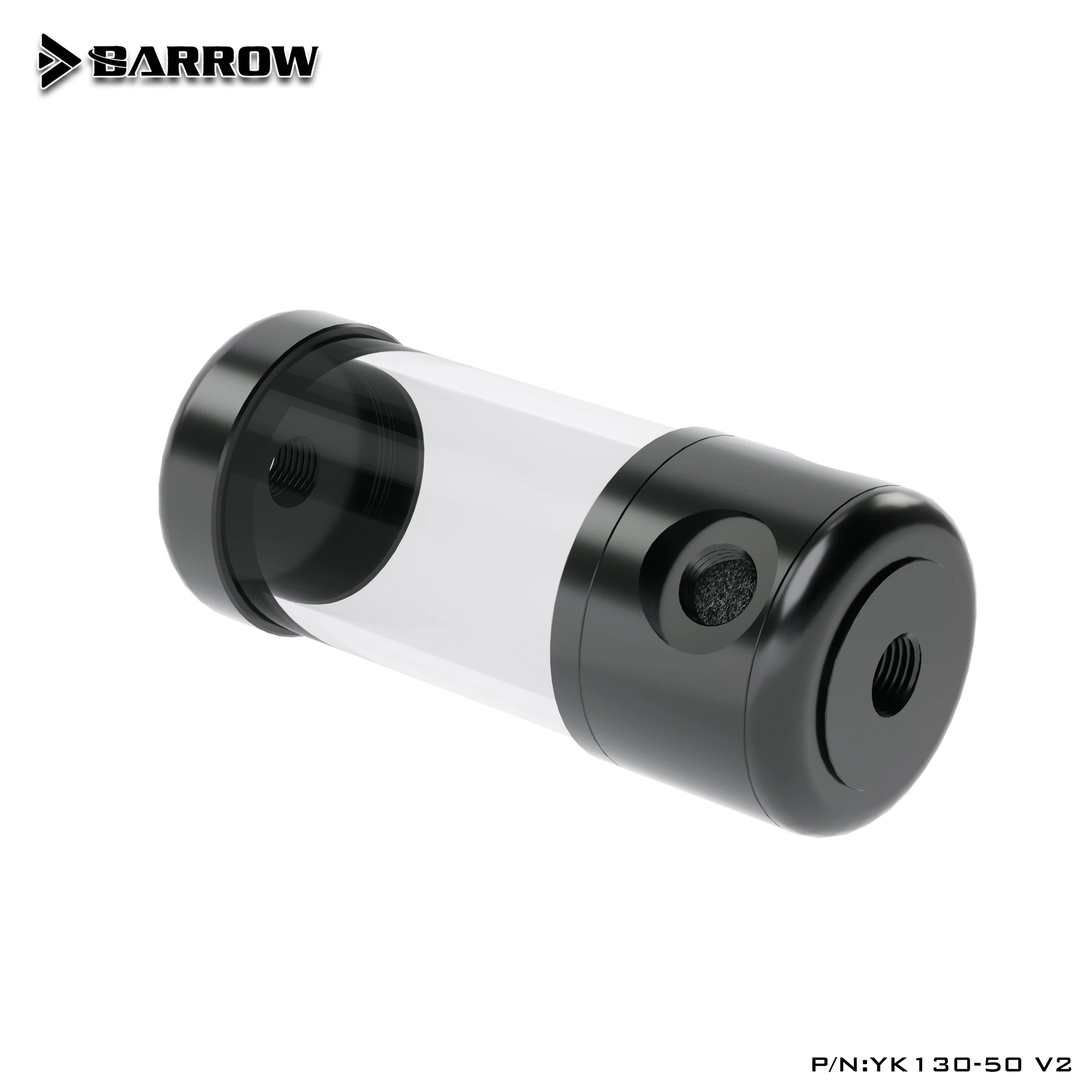 

Barrow YK-50V2 50mm Diameter Acrylic Cylindrical Tanks Transparent Wall 130/180/230/280mm Length Water Cooling Reservoir