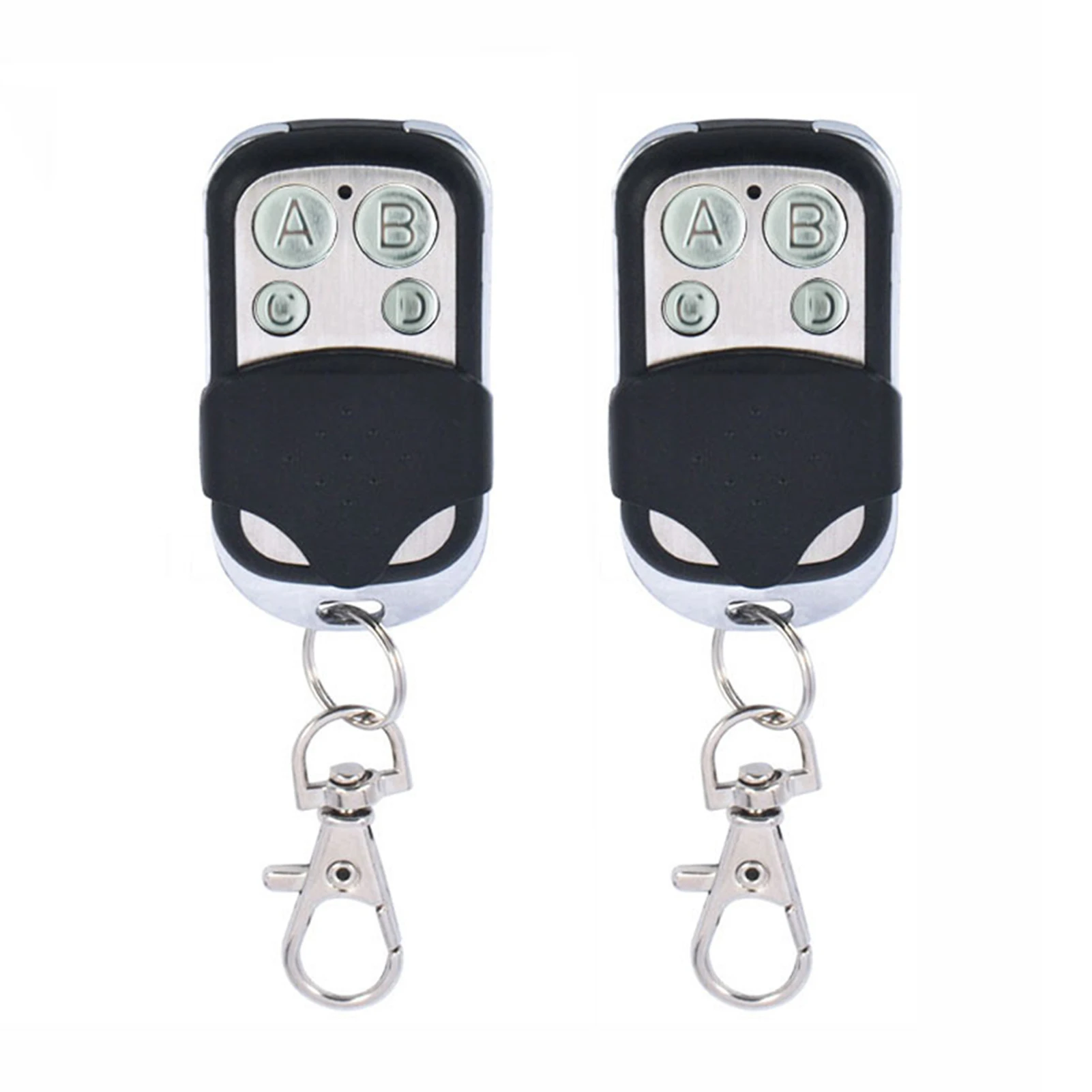 

2pcs 433MHz Plastic Metal For Clone Accessories Home Transmitter Garage Door Opener Remote Universal Wireless Keychain Electric
