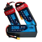 Аккумулятор DXF 2S 3S 4S Lipo 14,8 в 11,1 В 7,4 В 5200 мАч, серии Racing, Жесткий Чехол для радиоуправляемого автомобиля, грузовика, Evader BX Truggy 110 багги