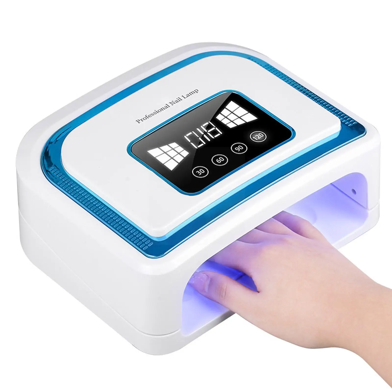 

Nail Drying Lamp Wireless Led Lamp For Nails Built-in 7800mah Battery Nail Lamp Rechargeable Cordless Manicure Lamps Nail D Q3x2