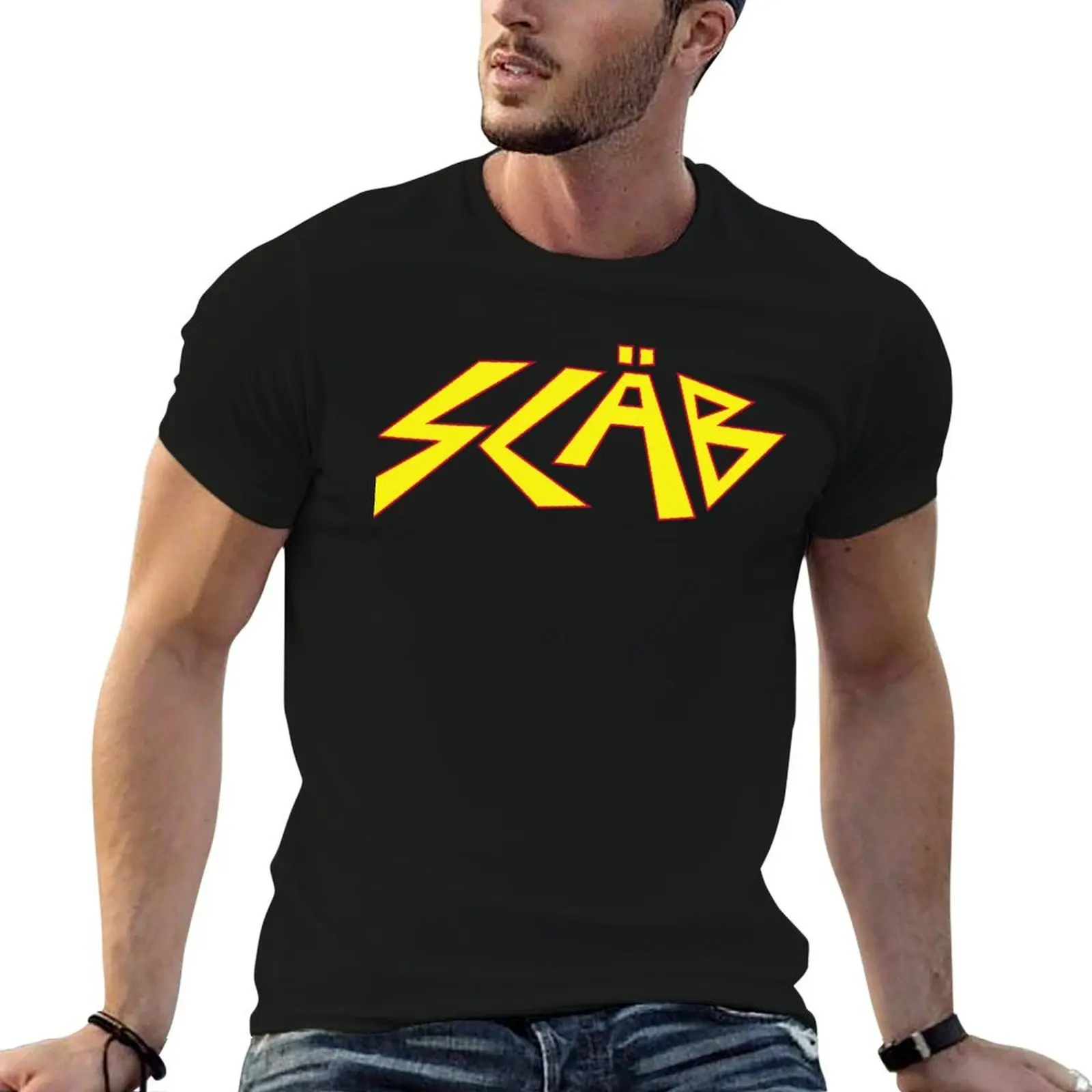 Фото Футболка Home Movies SCAB Merch, повседневная футболка в уличном стиле №1