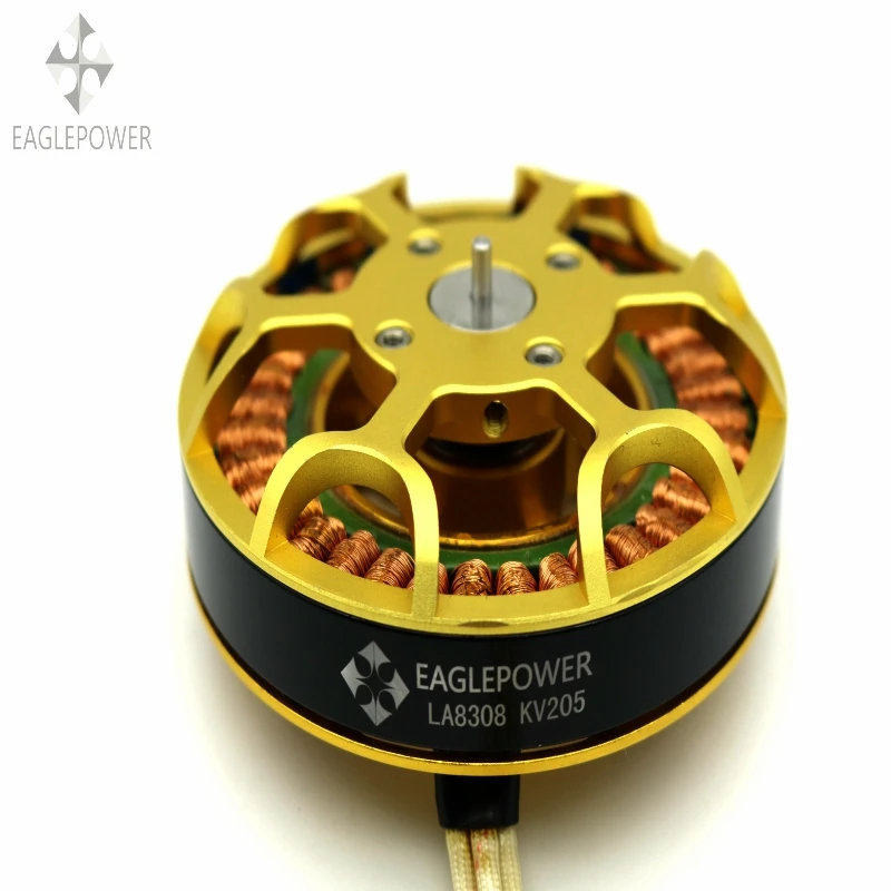 

Eaglepower LA8308 Brushless Motor kv90 KV130 kv160 KV180 KV205 High Power Loading Motor for Large Agricultural Drone HLY W9225