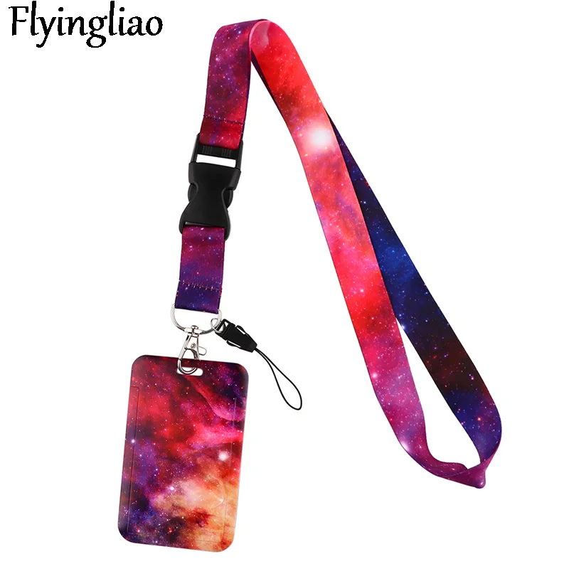 Шнурок для ключей с космическим принтом в ассортименте