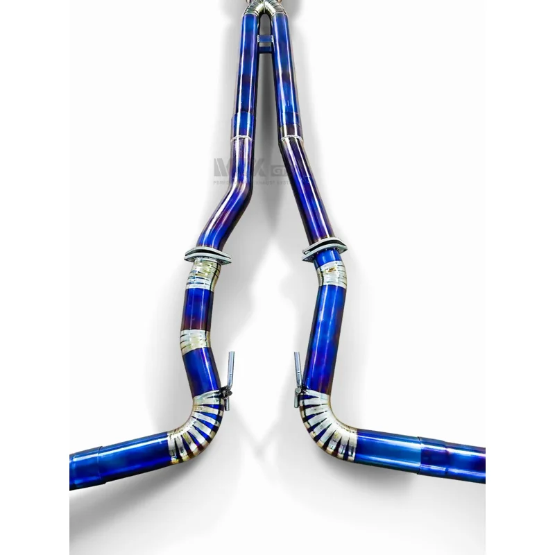 Для Ford Mustang GT 5 0 Высококачественная Смешанная титановая выхлопная система Catback