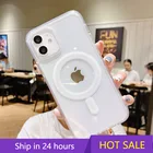Магнитный чехол для iPhone 12 11 13 Pro MAX mini XR X XS MAX 7 8 Plus SE 2020